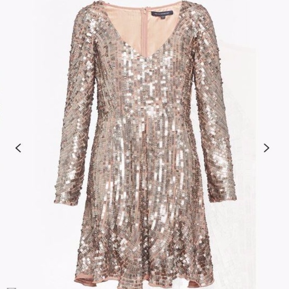 French Connection Sequin Dress ✨ New Year Eve - Picture 2 of 2